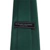 Romario Manzini Solid Color Boy's Necktie (Forest Green) view 2
