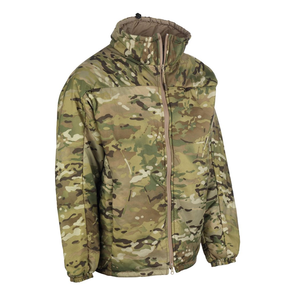 Snugpak Softie Jacket-3 Lightweight Spring/Summer Insulated Jacket, Paratex Micro Shell, Roll-Away Hood, 0C Comfort Rating, Multicam - XXL
