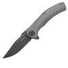 Kershaw Seguin Pocketknife; SpeedSafe Assisted Open, 3.1 Inch Stainless Steel PVD Coated Blade; Bead-Blasted Stainless Steel Handle, EDC, Deep-Carry Pocketclip, Frame Lock, (3490),Black view 1