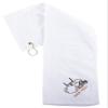 Mato & Hash Custom Embroidered Football Towels, Wholesale Football Cooling Towels - Helmet & Ball - 10PK White CE6900Football S1 view 1
