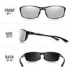 BIRCEN Polarized Mens Sunglasses: UV Protection Sports Shades for Men Women Sport Driving with Al-Mg Frame view 2
