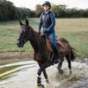 HORZE Stewart Anatomical Bridle - Black - Pony view 3