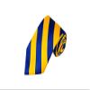 Romario Manzini Standard collegiate Stripe Woven Tie (Royal Blue and Yellow) view 1