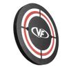 Valor Fitness Wall Ball Target for Power Rigs  14" Board with Steel Bracket, Dartboard Style Design for Cross Training, Squat and Throw Conditioning, Home or Light Commercial Gym Use view 1