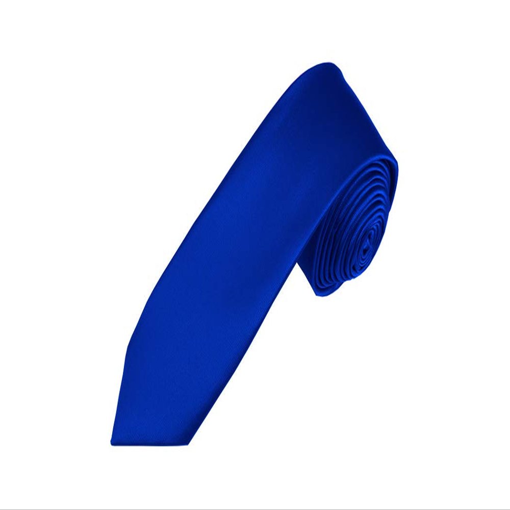 Romario Manzini Solid Color Boy's Necktie (Royal Blue)