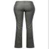 Design by Olivia Women's High Waist Comfy Stretchy Bootcut Trouser Pants Grey 3XL view 4