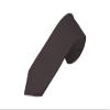 Romario Manzini Solid Color Boy's Necktie (Charcoal) view 1