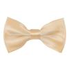 Romario Manzini Solid Men's Pre-Tied Bow Tie (Cream) view 1
