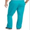 Med Couture Men's 2 Cargo Pocket Scrub Pant, Teal, Small Tall view 2