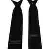 Romario Manzini Solid Men's 20" Zipper Tie (Cinnamon) view 4