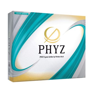 Bridgestone 19PHYZ Golf Balls, Green, 12 Balls