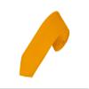 Romario Manzini Solid Color Boy's Necktie (Gold) view 1