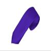 Romario Manzini Solid Color Boy's Necktie (Dark Purple) view 1