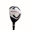 AGXGOLF Men's Left Hand XS Tour Stiff Flex, 2X-Tall +2 Inch Length Irons Set w/ # 4 & 5 Hybrids + Wide Sole 6, 7, 8 & 9 Irons, Pitching Wedge + Bonus Sand Wedge; Built in The USA! view 4