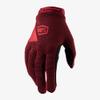 100% RIDECAMP Women's Motocross & Mountain Biking Gloves - Lightweight MTB & Dirt Bike Riding Protective Gear (L - BRICK) view 1