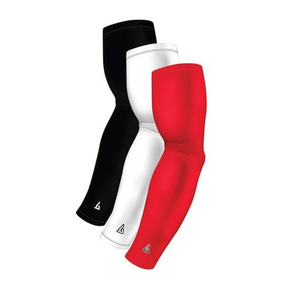 Compression Arm Sleeves Youth | Kids Athletic Sports Sleeves for Baseball Football Basketball Golf Tennis Volleyball Softball | Cooling UV Sun Protection | 3 Shooting Sleeves