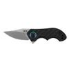 Zero Tolerance and Tim Galyean Pocketknife; 1.8 Inch Premium CPM 20CV Stainless Steel Blade, Carbon Fiber Front with Stonewashed Titanium Back Handle, Pocketclip, Made in The USA (0022) view 3