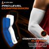 Black White Grey 3 Pack of Arm Sleeves - Gaming Bowling Basketball Football Baseball Sports Sleeve - Mens Youth Womens Arms Compression - Bicep Tendonitis Tennis Elbow Relief Brace For Support view 2
