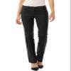 Design by Olivia Women's Comfy Bootcut Curvy Fit Trouser Pants Black 3XL view 2