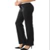 Design by Olivia Women's Comfy Bootcut Curvy Fit Trouser Pants Black 3XL view 3
