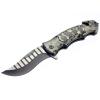 ASR Outdoor Clip Point Blade Pocket Knife 5 Inch Window Punch Military Men view 1