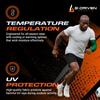 Athletic Arm Sleeve Pack - White Black Pink - Basketball Baseball Football - Cooling UV Protection Sleeves To Cover Arms - Tattoo Cover Up Protector - Forearm Bicep Elbow Compression Brace view 4