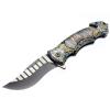 ASR Outdoor Clip Point Blade Pocket Knife 5 Inch Window Punch Military Men view 1