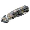 ASR Outdoor Clip Point Blade Pocket Knife 5 Inch Window Punch Military Men view 2