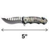 ASR Outdoor Clip Point Blade Pocket Knife 5 Inch Window Punch Military Men view 4