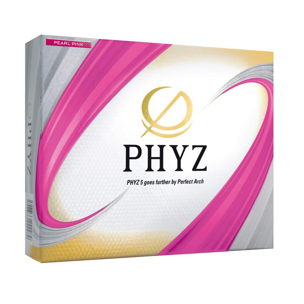 Bridgestone 19PHYZ Golf Balls, Pink, 12 Balls