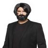 Enigma Costume Wigs Assassin Wick Wig & Beard Set  Black Hitman Hairpiece with Mustache and Goatee for Mens John Cosplay, Halloween & Action Costumes with MaxWigs Care Guide view 1