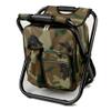 Voyager Tools Lightweight Backpack Stool Portable Camping Chair & Cooler Pack Combo Golf Chair view 1