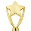 Crown Awards Gold Star Trophies with Custom Engraving, 7" Personalized Shiny Gold Achievement Star Trophy On Black Base 10 Pack view 2