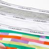 Calvin Klein Kids Girls' Modern Cotton Hipster Underwear 3-Pack, Ck Fragment Print/White/Heather Grey, Small view 2