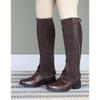 Shires Moretta Suede Half Chaps - Adult (Black, Short Large) view 4