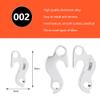 Aluminium Alloy Derailleur Hanger, Lightweight Durable High Compatibility Rear Derailleur Adapter for Mountain Road Bike Cyclists and Repair Shops view 2