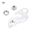 Aluminium Alloy Derailleur Hanger, Lightweight Durable High Compatibility Rear Derailleur Adapter for Mountain Road Bike Cyclists and Repair Shops view 3