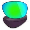 Mryok 6 Pairs Polarized Replacement Lenses for Oakley She's Unstoppable Sunglass - Stealth Black/Fire Red/Ice Blue/Silver Titanium/Emerald Green/24K Gold view 4