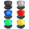 Mryok 6 Pairs Polarized Replacement Lenses for Oakley MoonLighter Sunglass - Stealth Black/Fire Red/Ice Blue/Silver Titanium/Emerald Green/24K Gold view 1