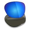 Mryok 6 Pairs Polarized Replacement Lenses for Oakley Overtime Sunglass - Stealth Black/Fire Red/Ice Blue/Silver Titanium/Emerald Green/24K Gold view 3
