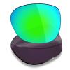 Mryok 6 Pairs Polarized Replacement Lenses for Oakley Overtime Sunglass - Stealth Black/Fire Red/Ice Blue/Silver Titanium/Emerald Green/24K Gold view 4