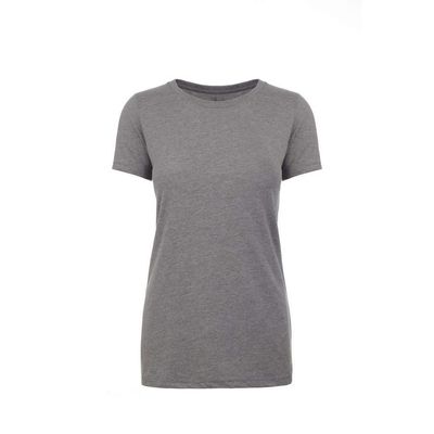 Next Level Womens/Ladies CVC T-Shirt (XL) (Dark Heather Gray)