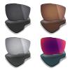 Mryok 4 Pair Polarized Replacement Lenses for Rudy Project Sintryx Sunglass - Stealth Black/Bronze Brown/Silver Titanium/Midnight Sun