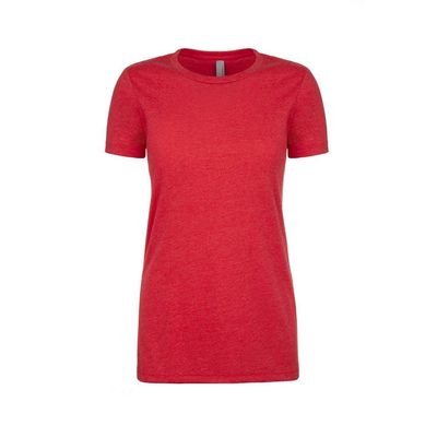 Next Level Womens/Ladies CVC T-Shirt (S) (Red)