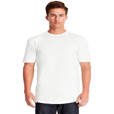 Next Level Cotton Long Body Crew (3602) White, M