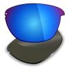 Mryok 6 Pairs Polarized Replacement Lenses for Oakley Unstoppable Sunglass - Stealth Black/Fire Red/Ice Blue/Silver Titanium/Emerald Green/24K Gold view 3