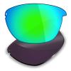 Mryok 6 Pairs Polarized Replacement Lenses for Oakley Unstoppable Sunglass - Stealth Black/Fire Red/Ice Blue/Silver Titanium/Emerald Green/24K Gold view 4