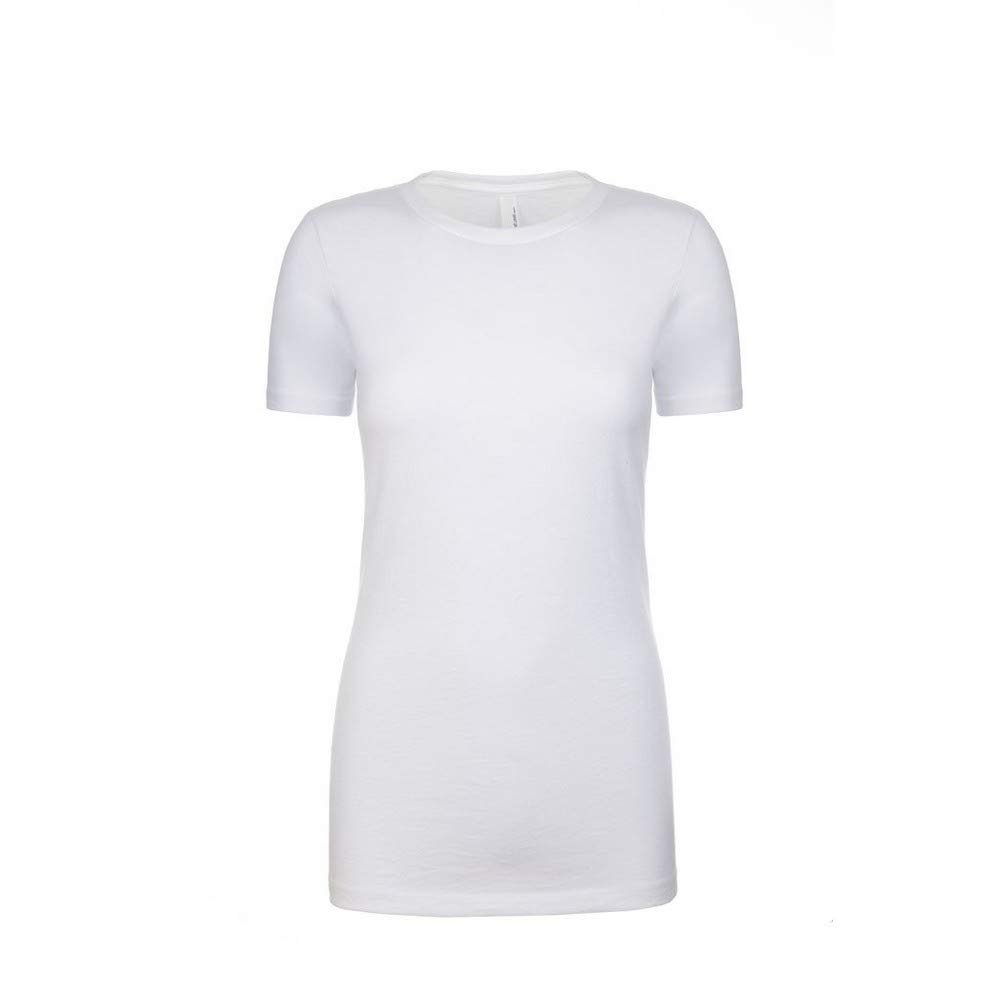 Next Level Womens/Ladies CVC T-Shirt (XS) (White)
