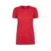 Next Level Womens/Ladies CVC T-Shirt (XS) (Red) view 1