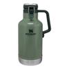 Stanley Classic Easy-Pour Growler 64 oz | Keeps Beer Cold or Coffee Hot | Leakproof Steel Lined Lid and Easy to Carry Handle | Insulated Stainless Steel | BPA-Free | Green view 1